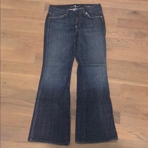 7 For All Mankind | Jeans | 7 For All Mankind Womens Jeans A Pocket Boot Cut Distressed Size 29 X 3